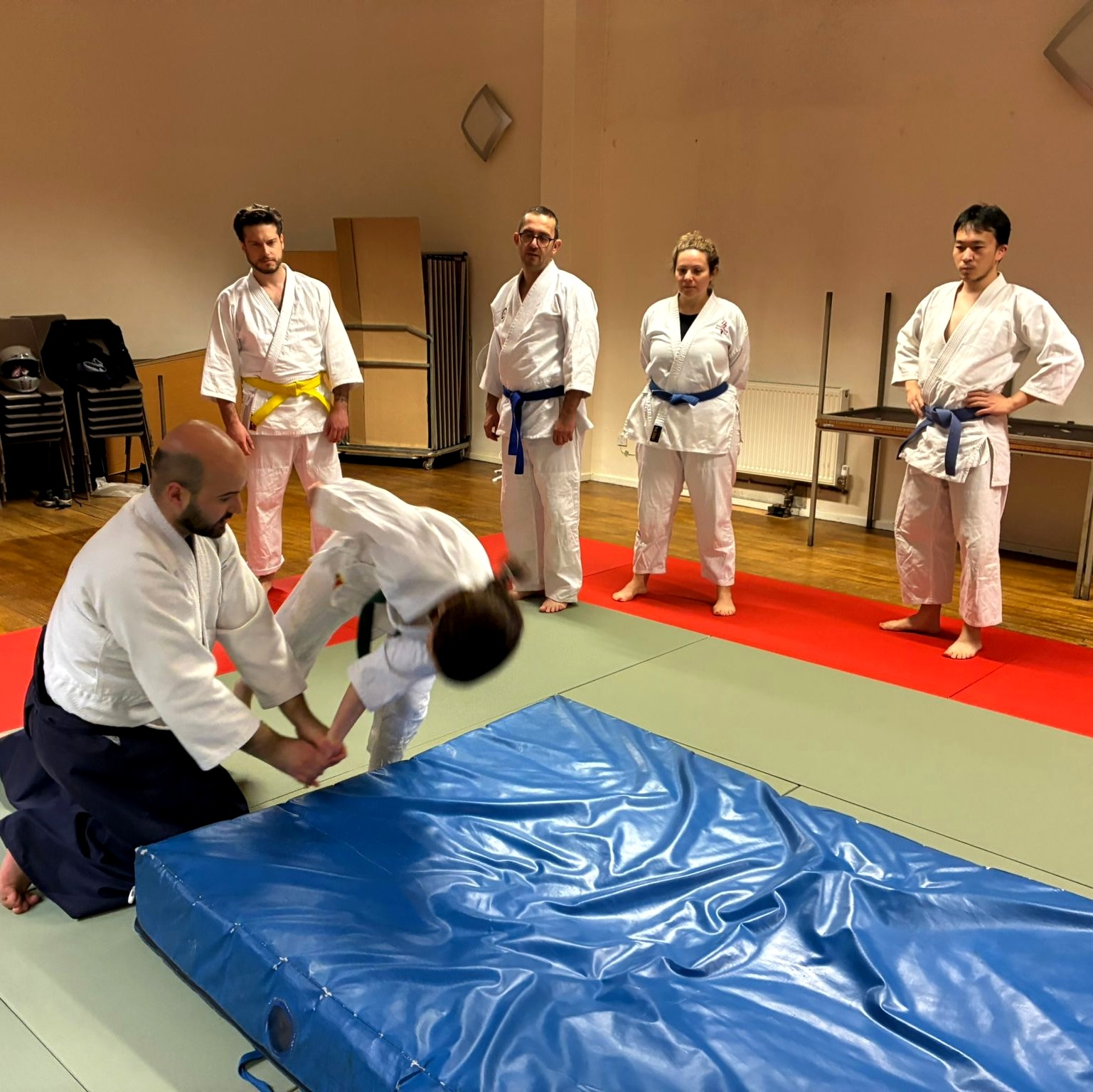 Beginners session at London Aikido Dojo
